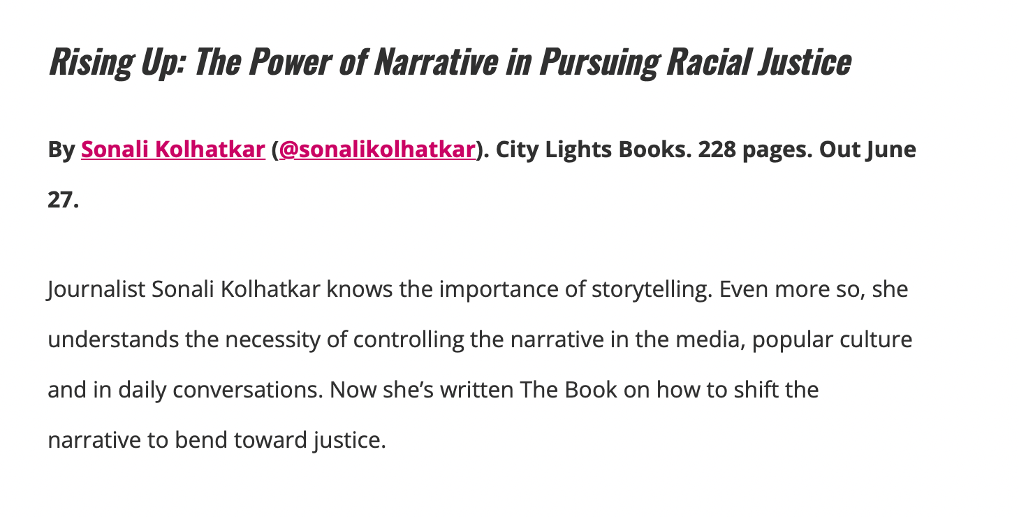 Rising Up: The Power of Narrative in Pursuing Racial Justice