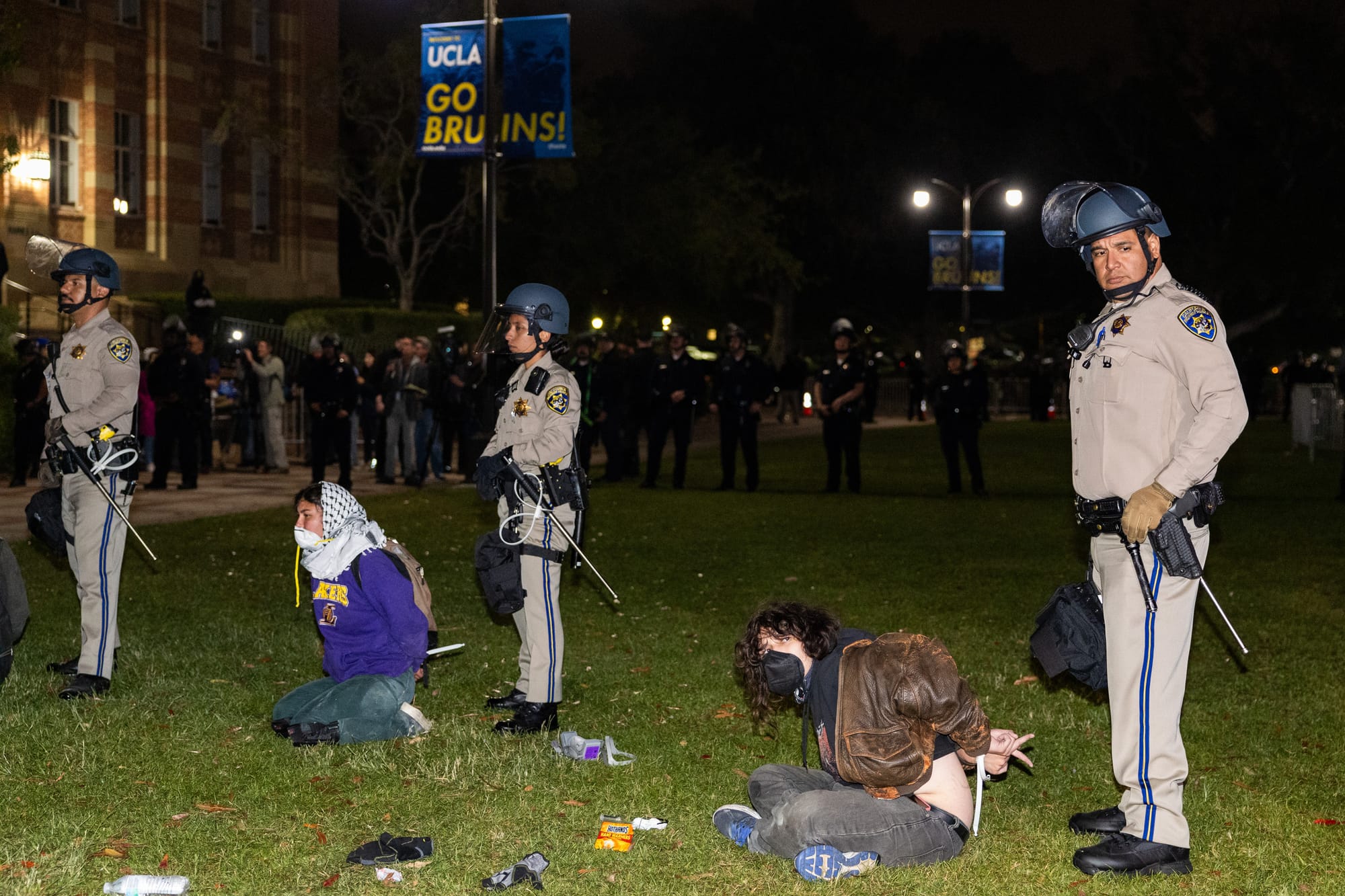UCLA’s Students Face Zionist Attackers and Police Violence