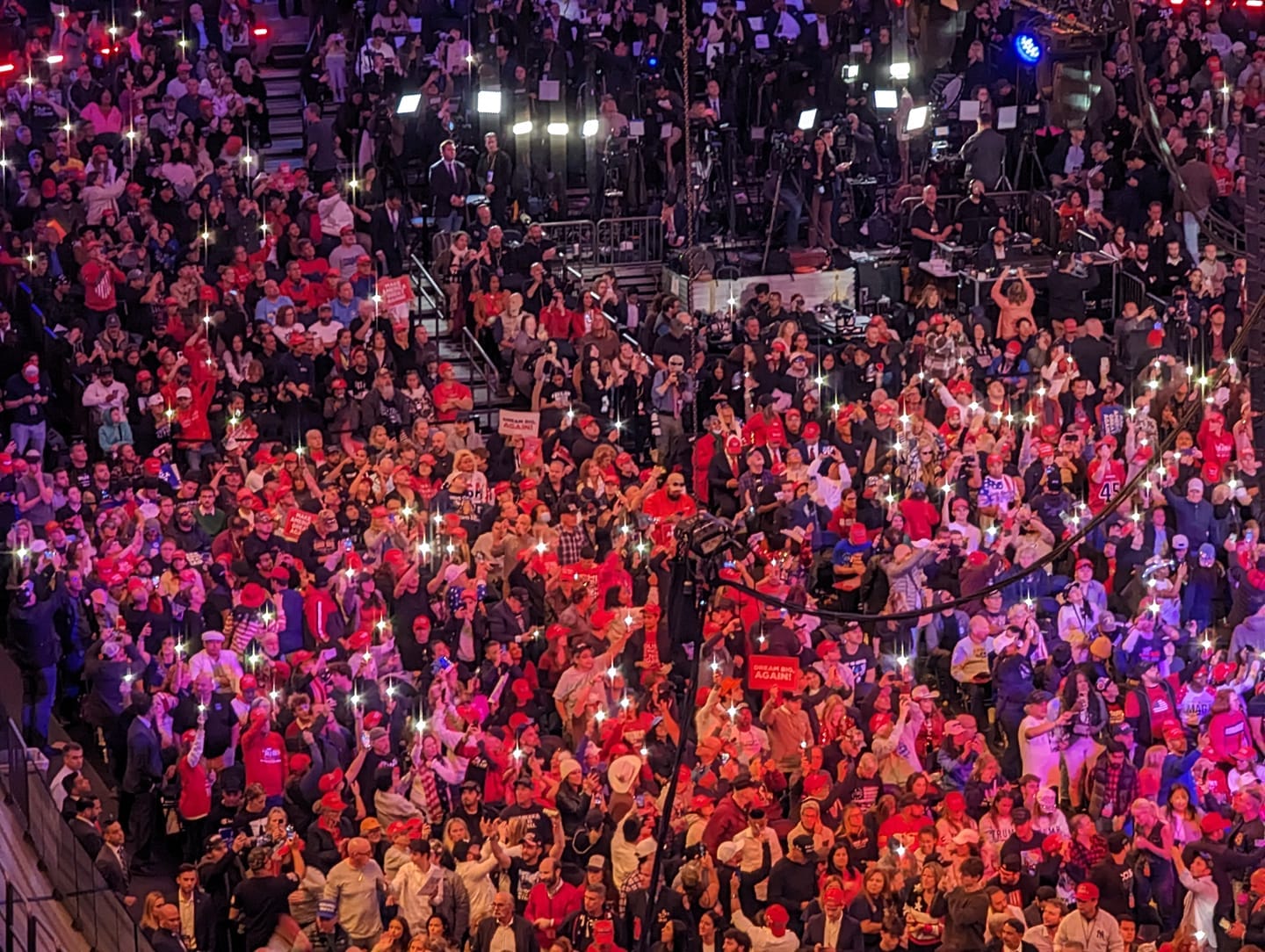 Inside Trump’s Rally at Madison Square Garden