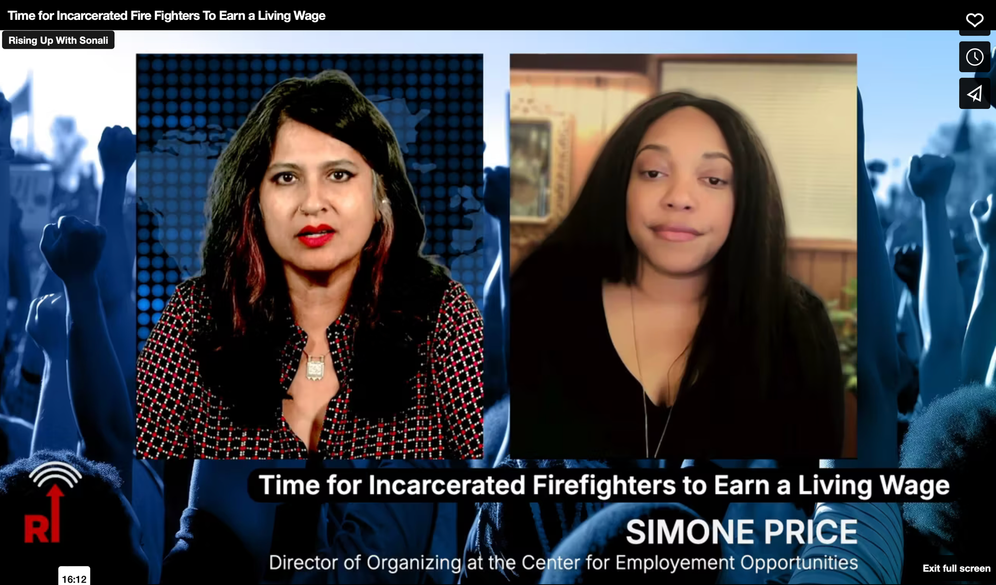 Time for Incarcerated Fire Fighters To Earn a Living Wage