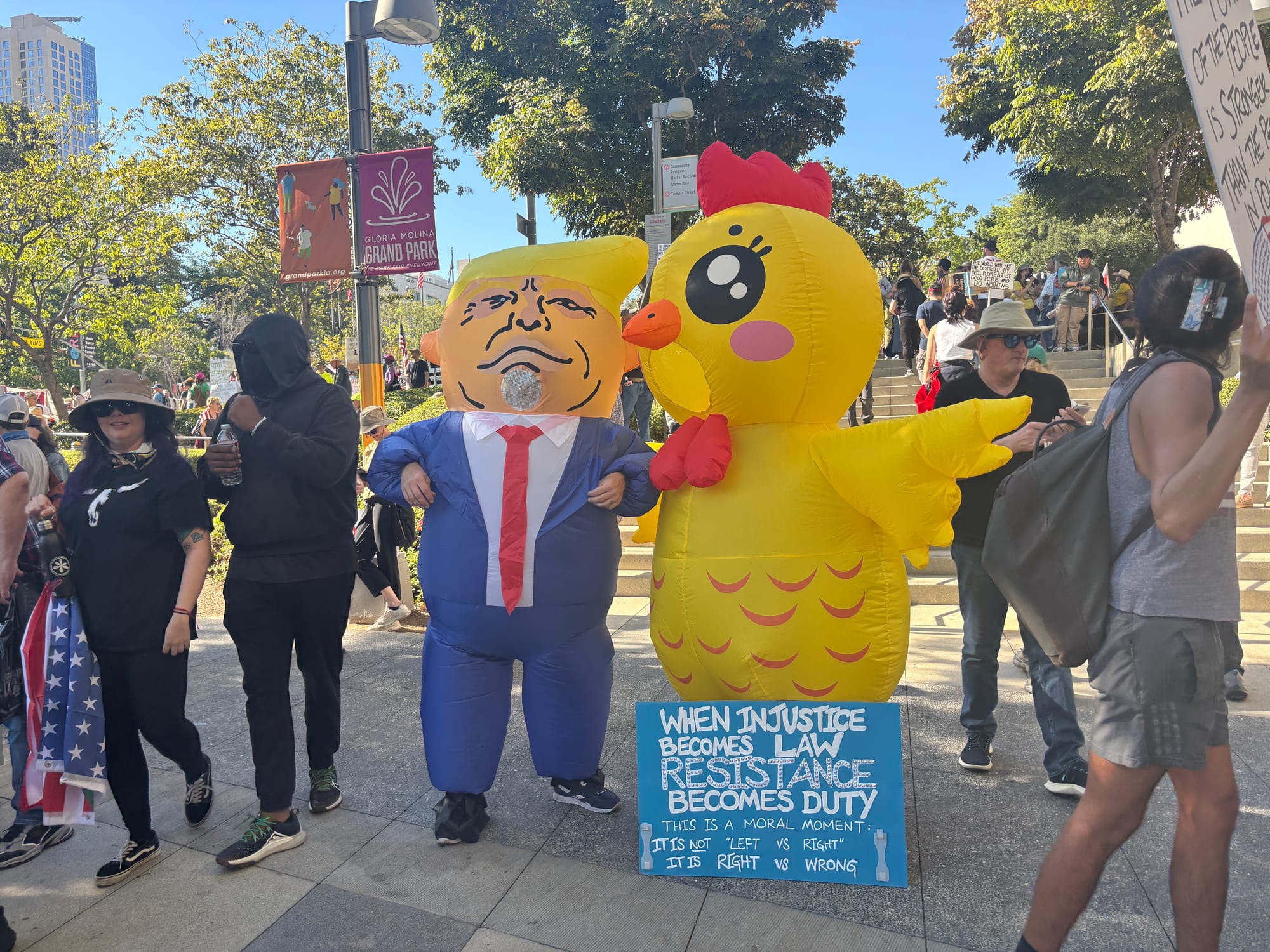 What Did Attendees of Los Angeles’ No Kings Gathering Demand?