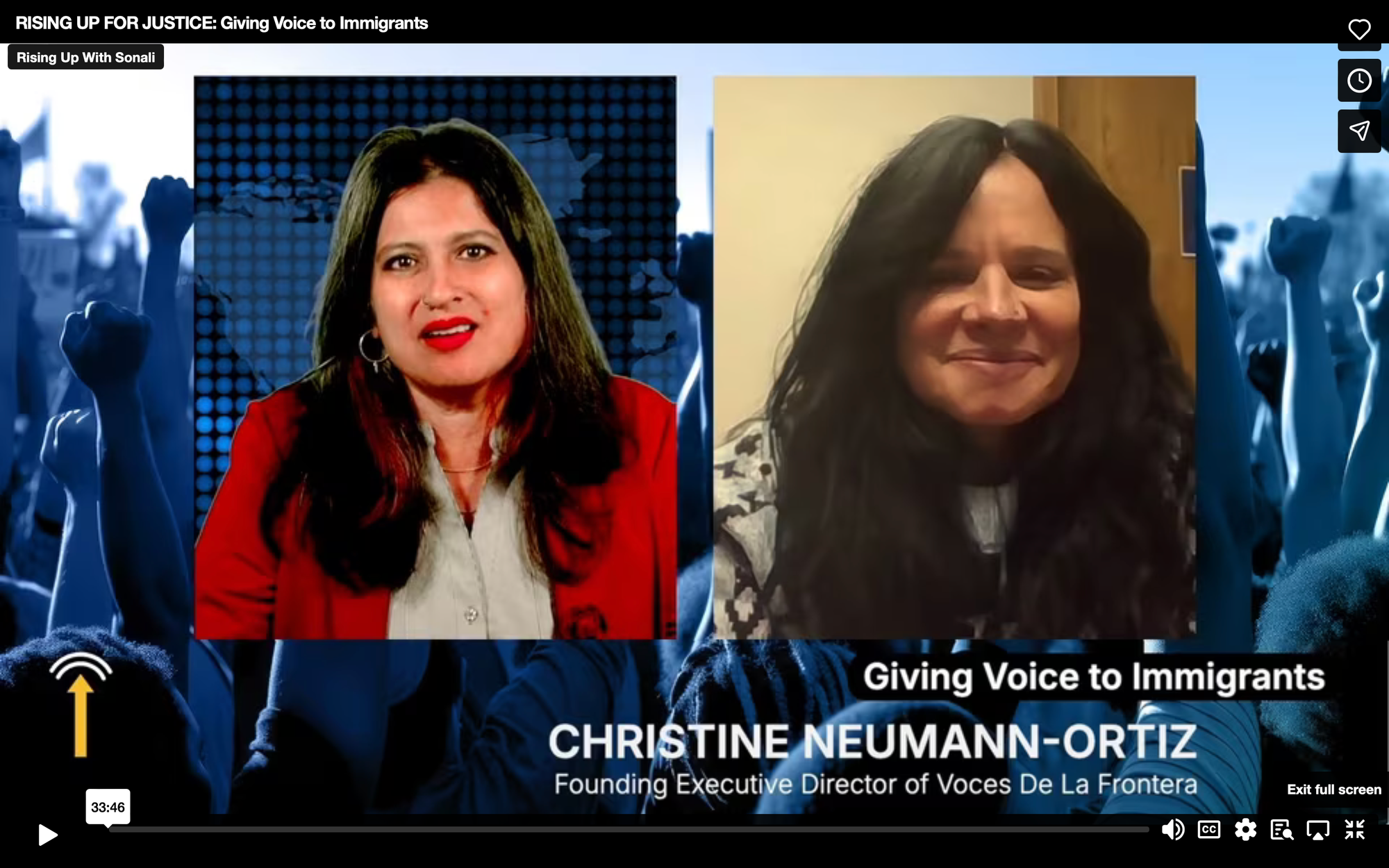 Rising Up For Justice: Giving Voice to Immigrants