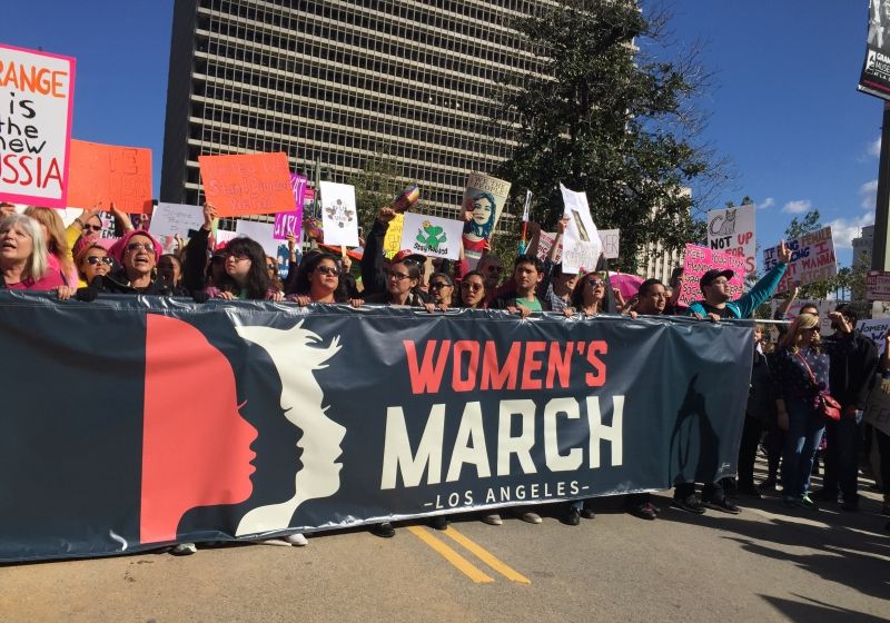 Three Quarters of a Million People Showed Up For Women’s March in Los